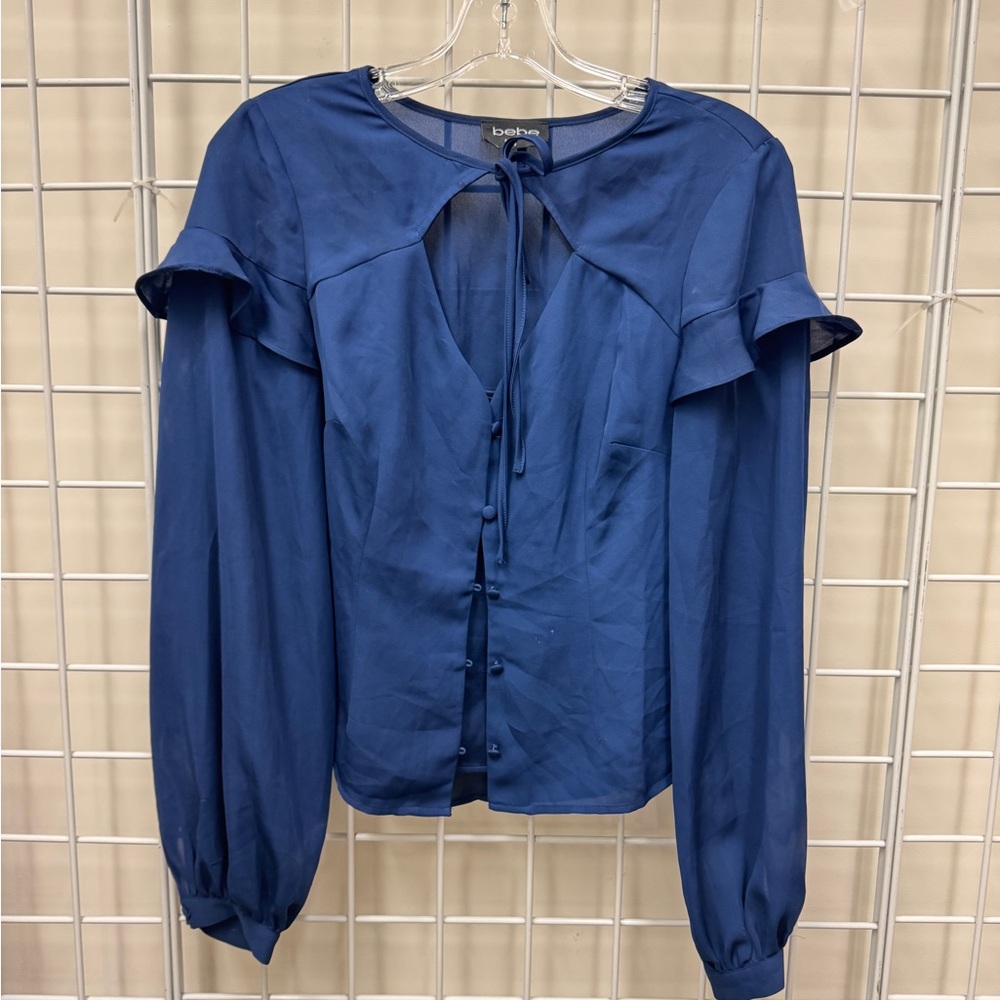 Bebe two pieces Blue Women's Top